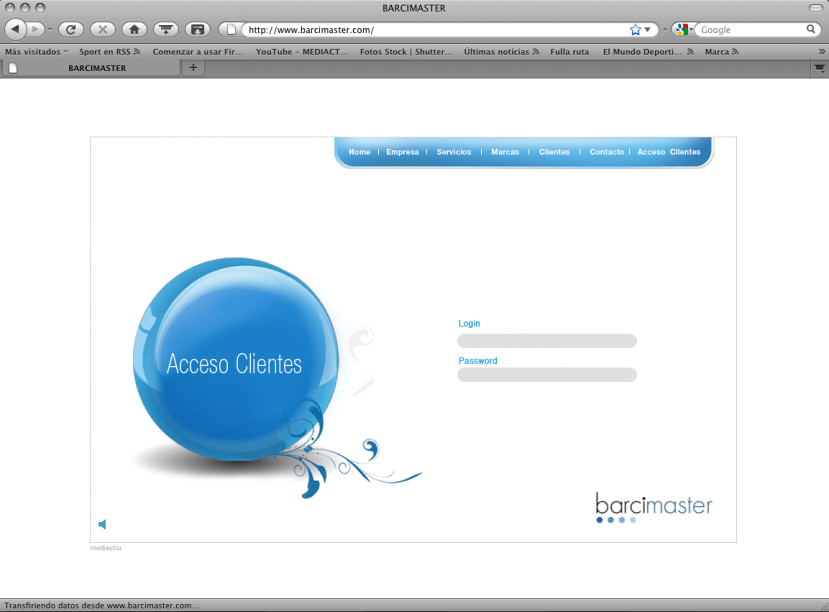 Acces clients 829x612 - Mediactiu crea la nueva imagen corporativa y el website de Barcimaster