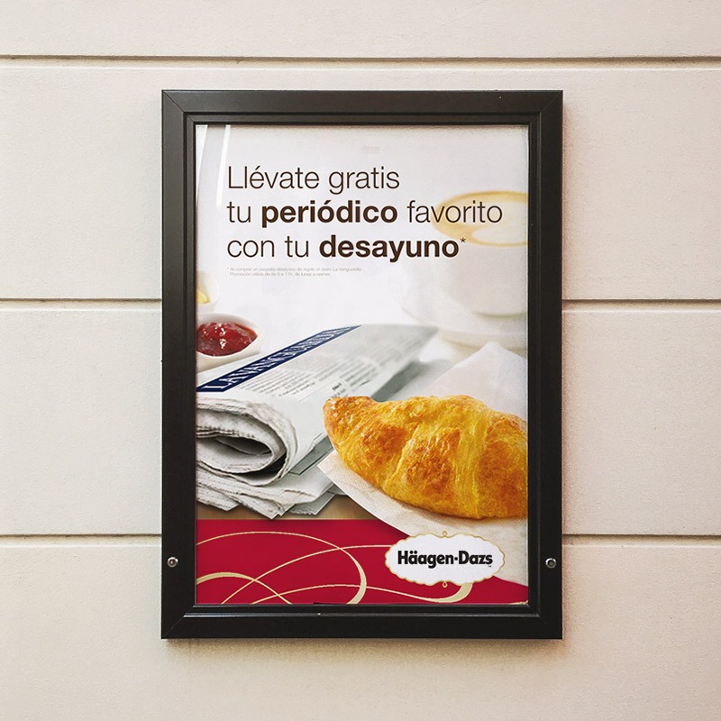diseno de poster negocio - Diseño de elementos de comunicación