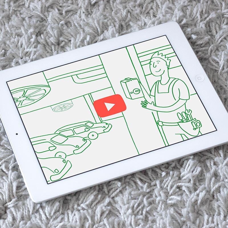 diseno de video animacion para producto industrial - Video promocional de producto industrial