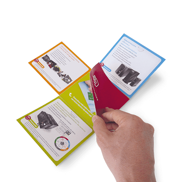 Pack IT Schneider Packaging Troquel Memoria USB - El pack como elemento comercial, marketing directo para Schneider Electric