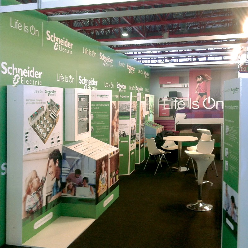 diseno de expositor industrial - Expositor para ferias y eventos industriales