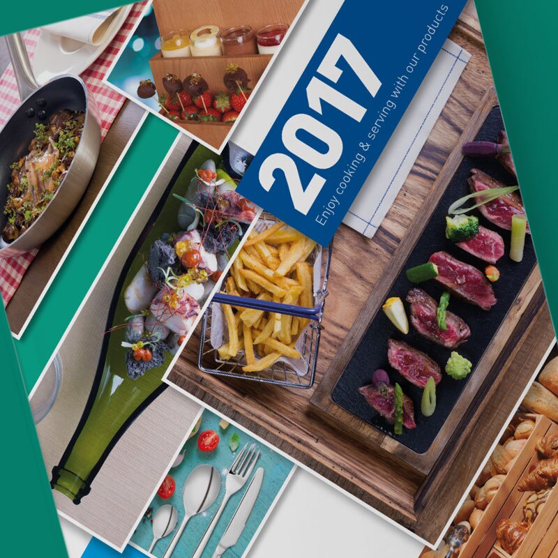 diseno de catalogo de productos horeca - Creación de estilo para catálogo de productos