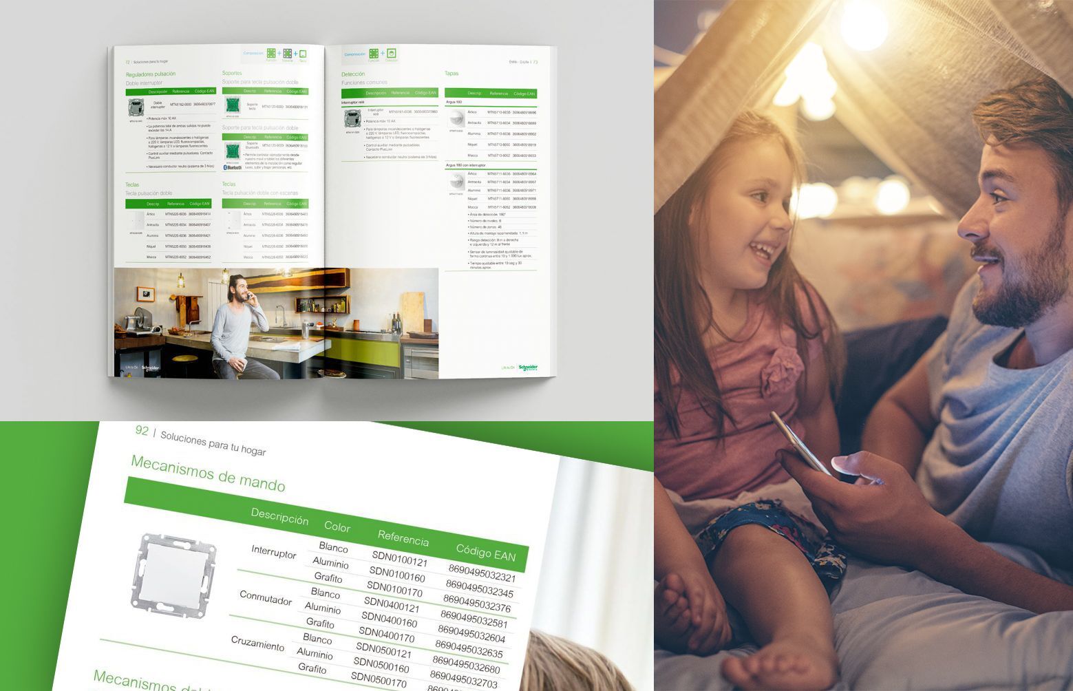 catalogo de productos cliente final - Dise&ntilde;o y maquetaci&oacute;n de cat&aacute;logo Schneider Electric