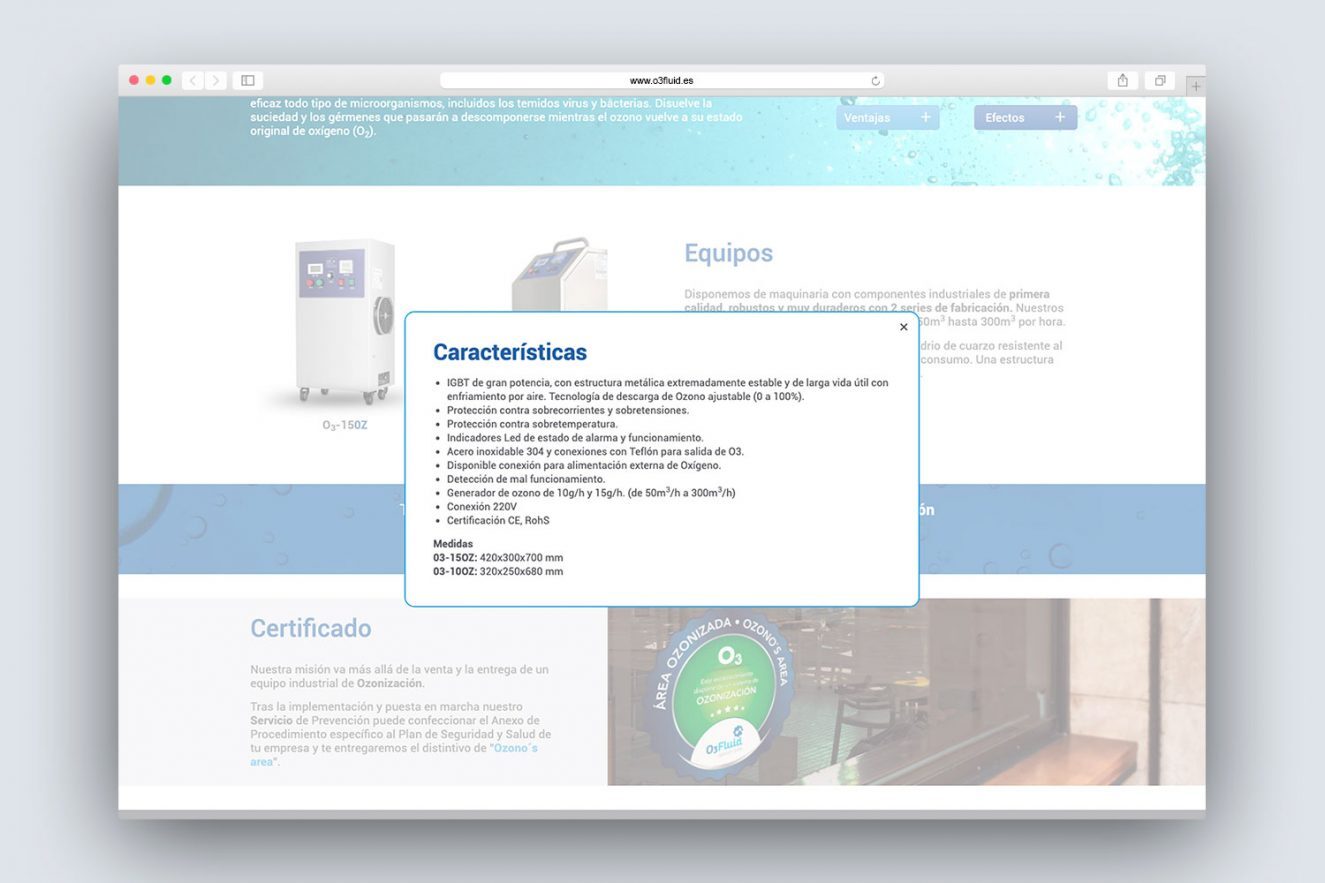landing-page-corporativa-para-empresa-de-ozono-barcelona