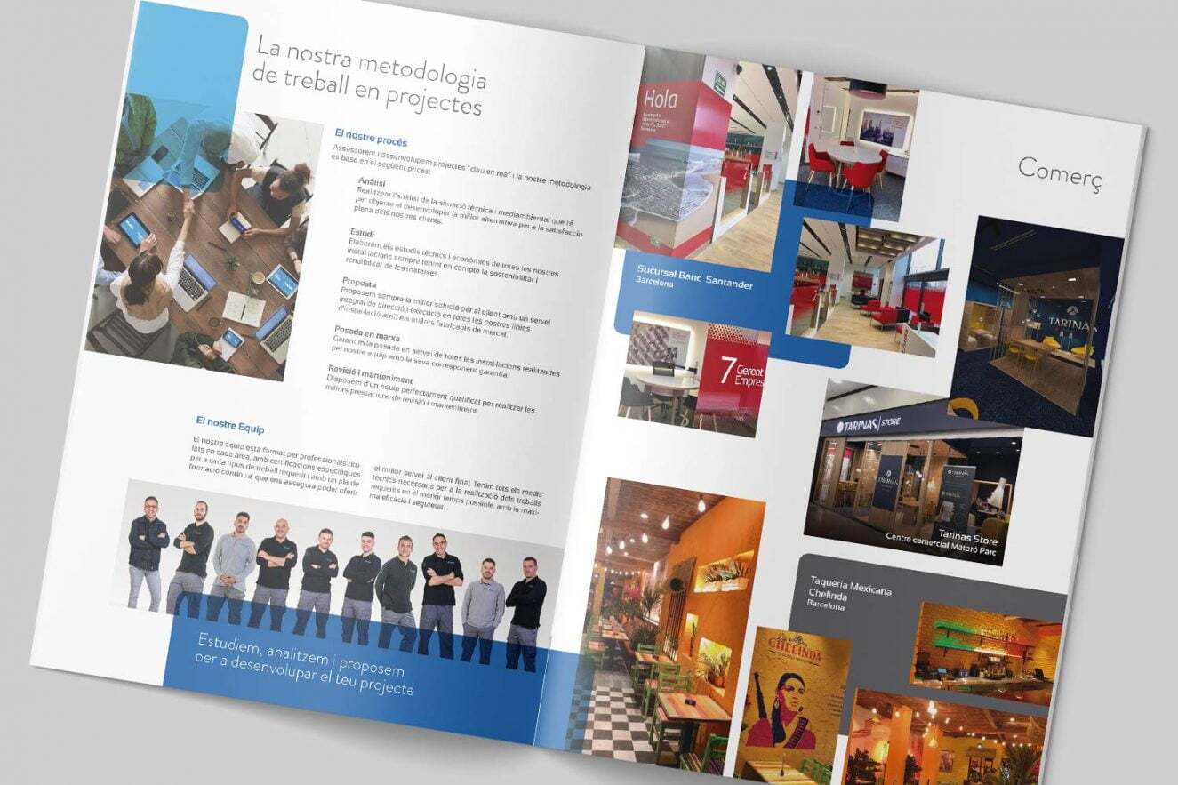 creacion de catalogo corporativo de servicios