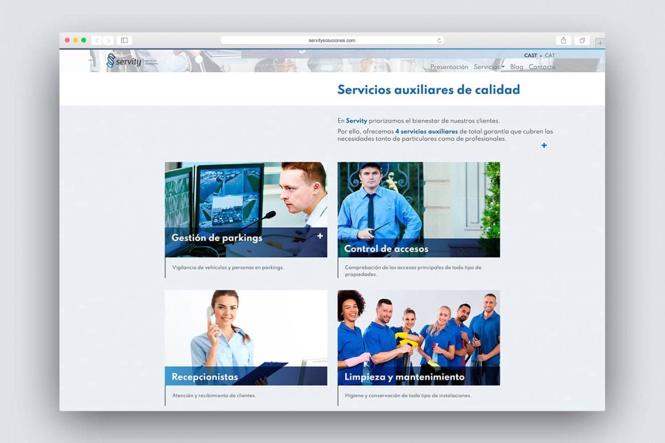 creacion de website corporativa barcelona