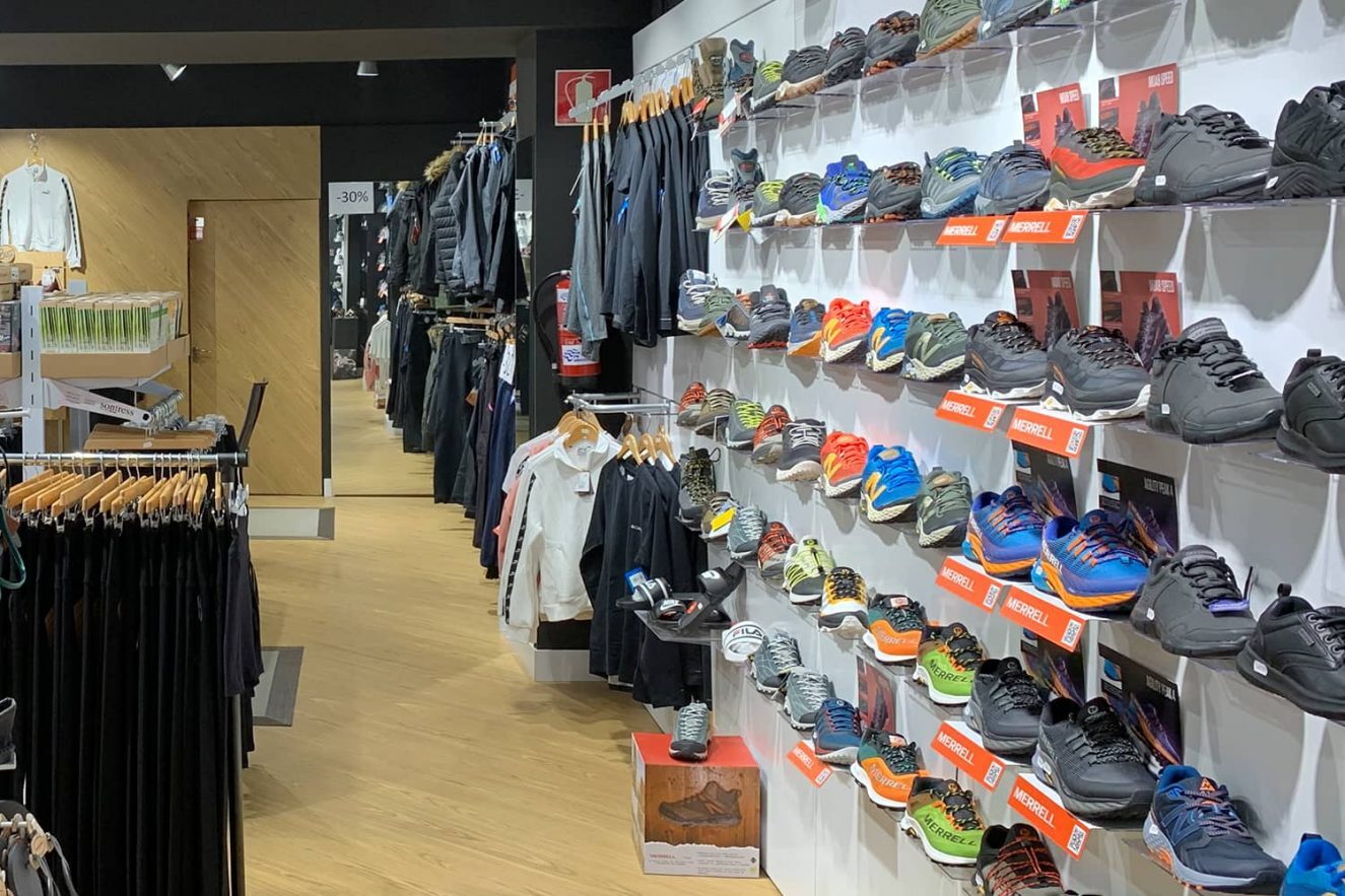 creacion de elementos para punto de venta merrell