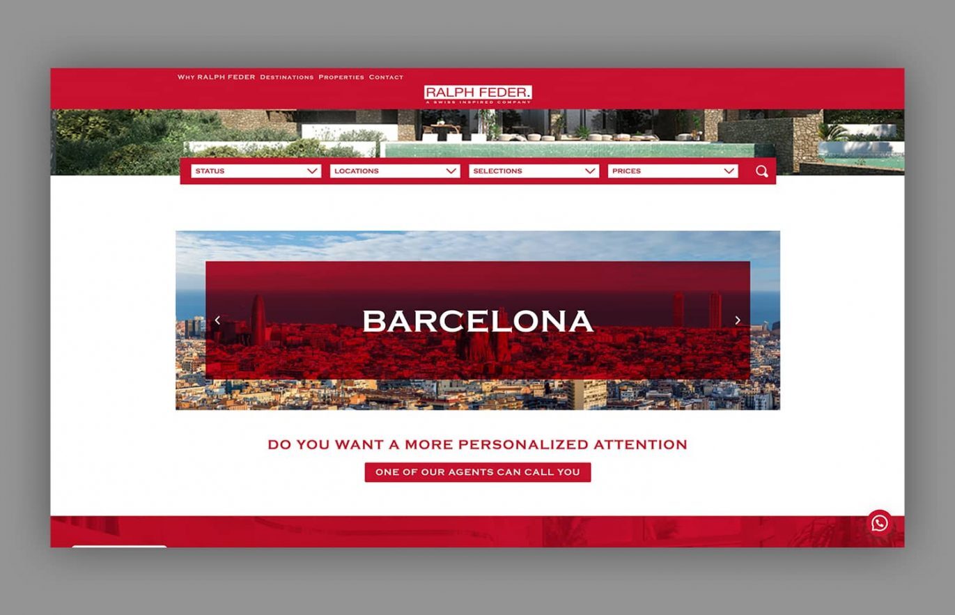 diseno de pagina web inmobiliaria