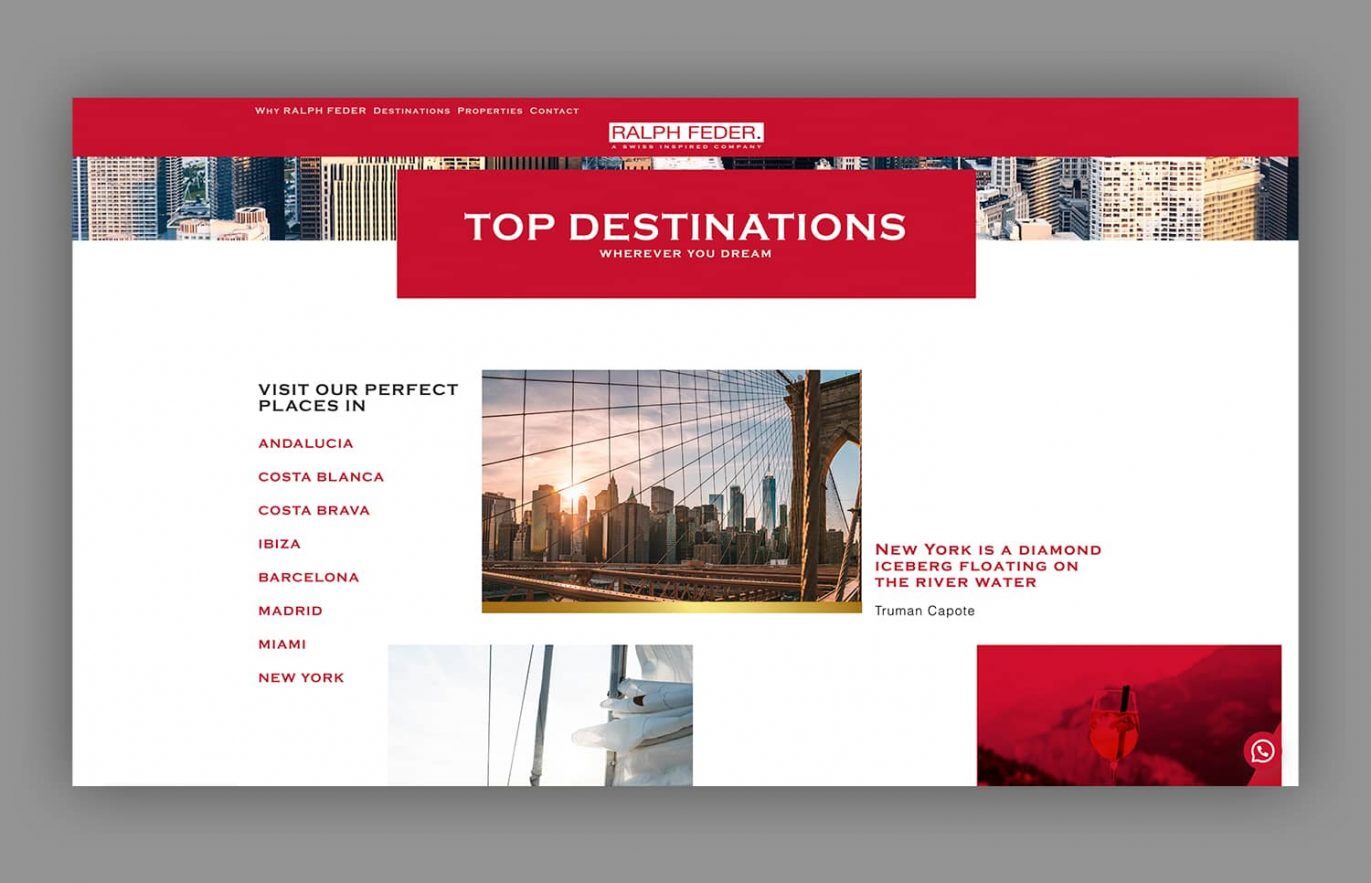 pagina web venta de casas de lujo