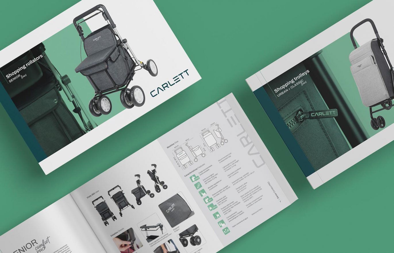 diseno de folleto de productos