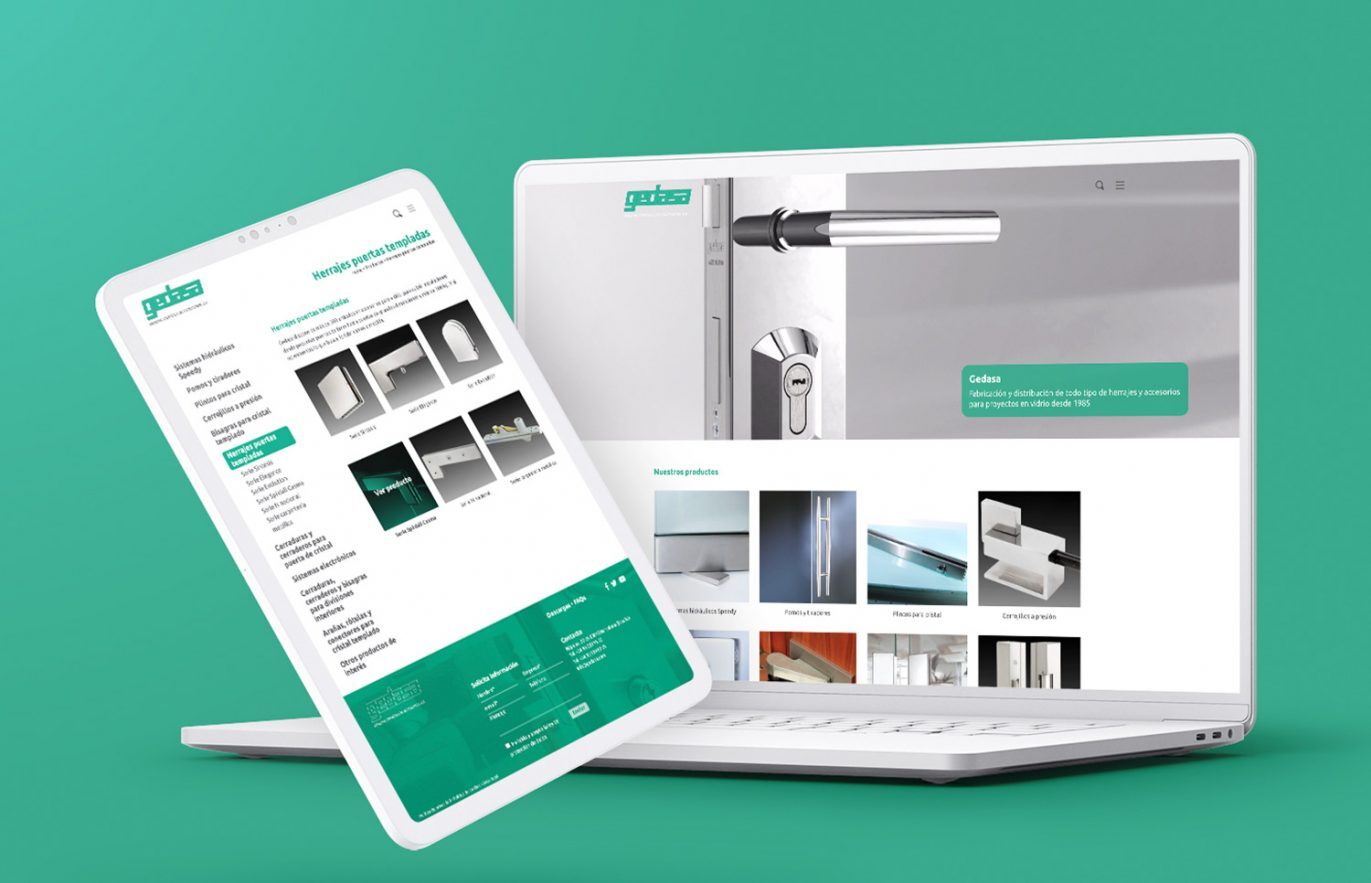 creacion de pagina web para empresa industrial