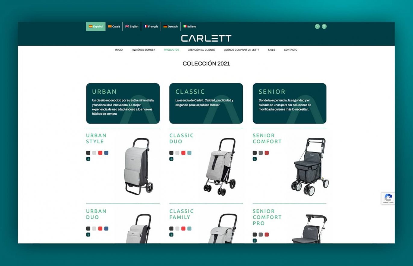 creacion website carros compra