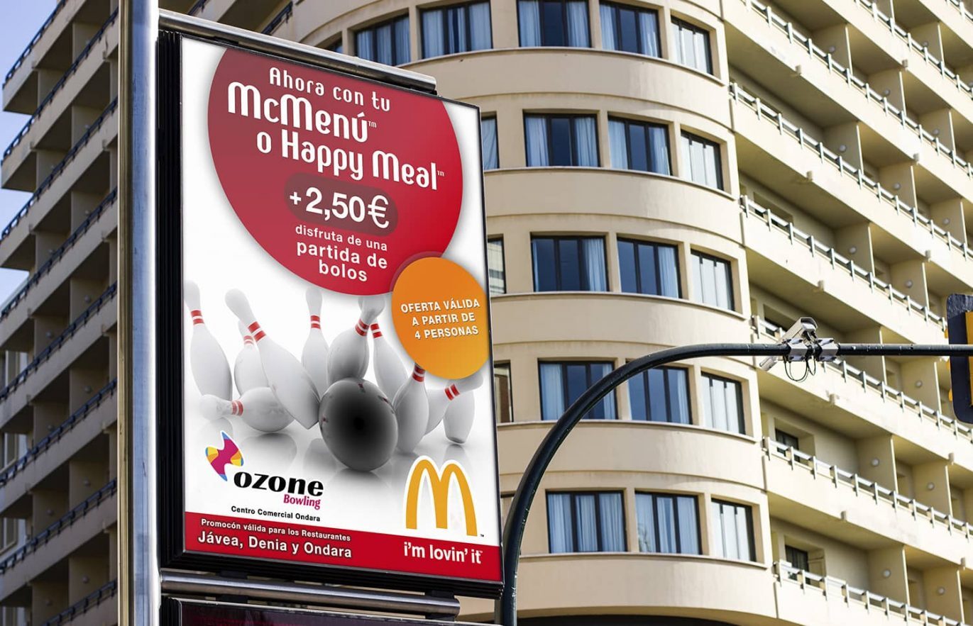 creacion cartel campana mcdonalds