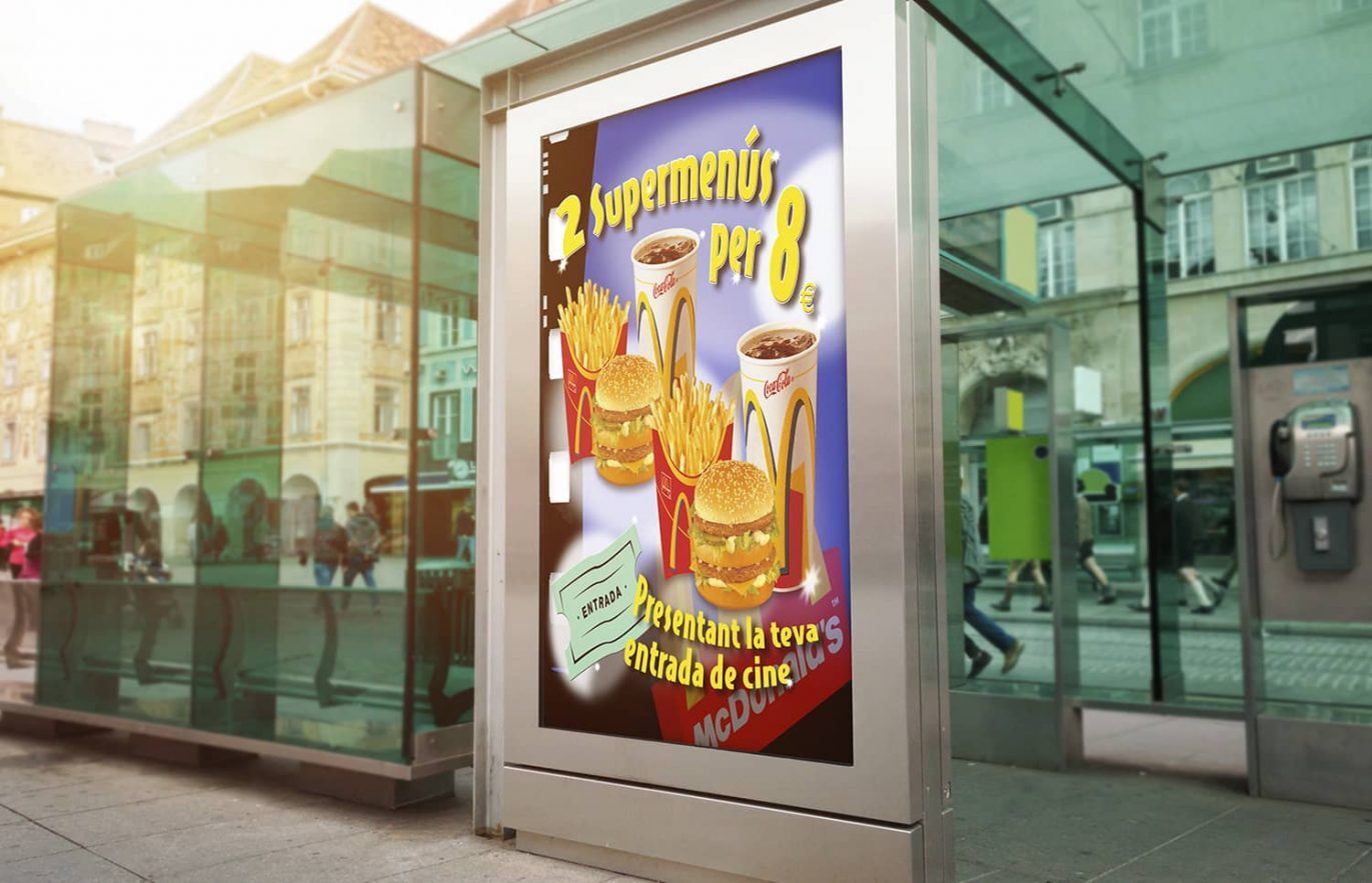 diseno cartel mupi mcdonald