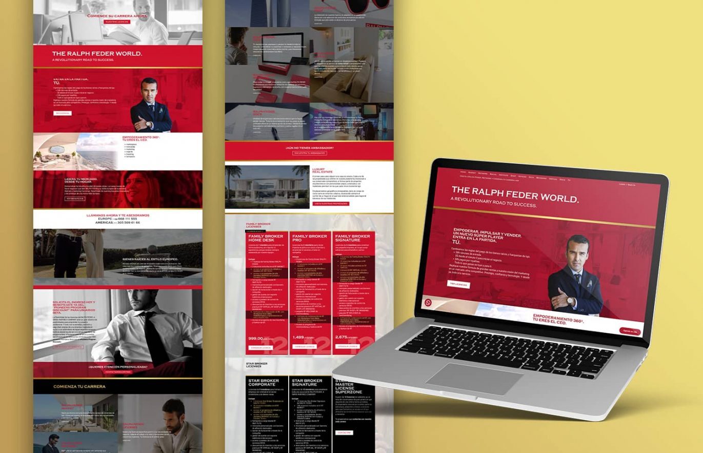 creacion de pagina web multisite 1371x883 - Plataforma multisite para el sector inmobiliario