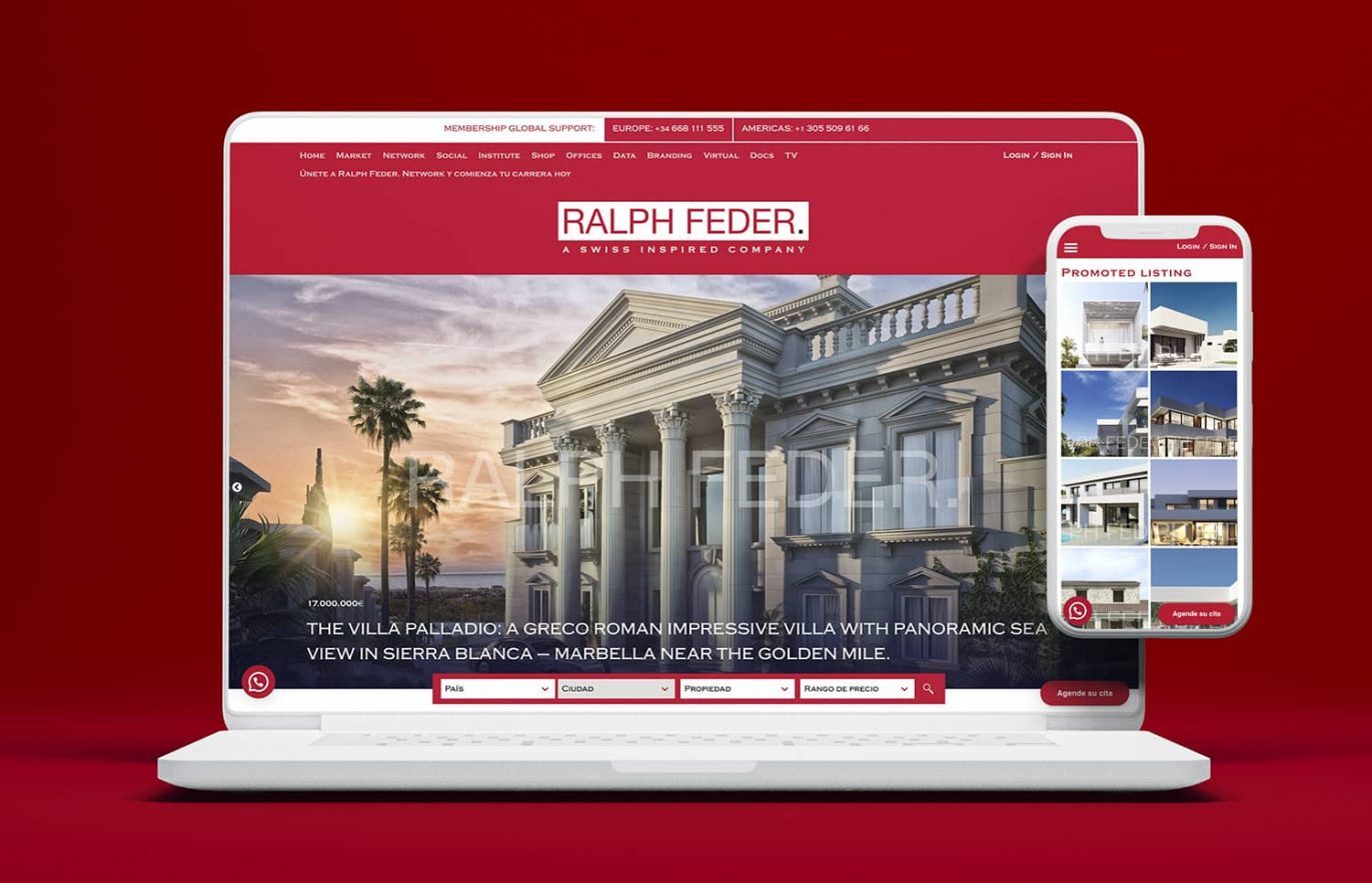 pagina web para inmobiliaria barcelona 1371x883 - Plataforma multisite para el sector inmobiliario