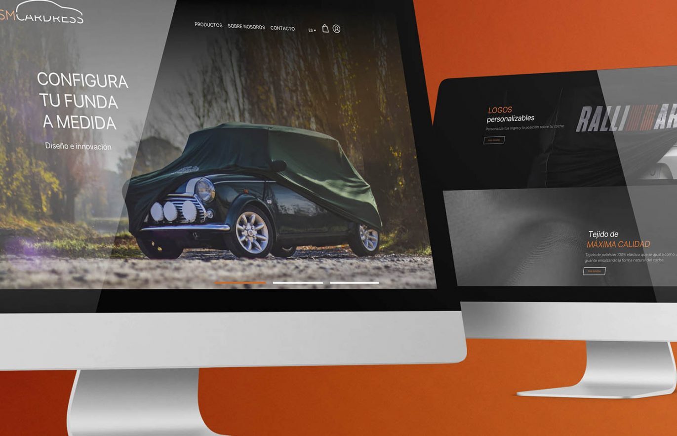 diseno web sector automovil