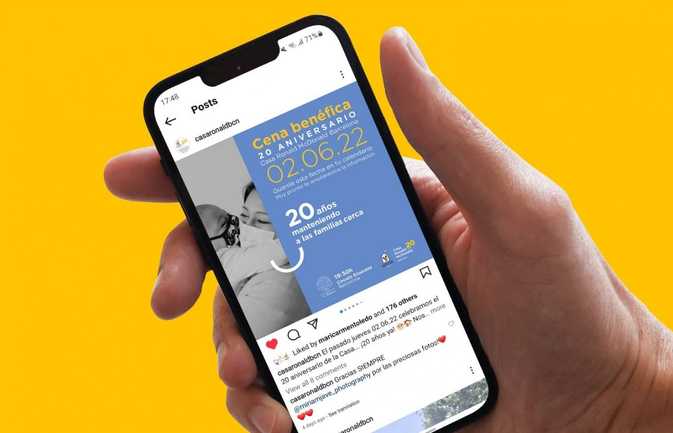 diseno de grafica para evento benefico