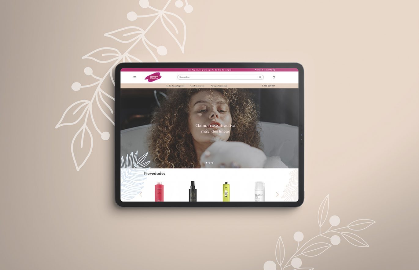 5 diseno pagina web productos cosmeticos
