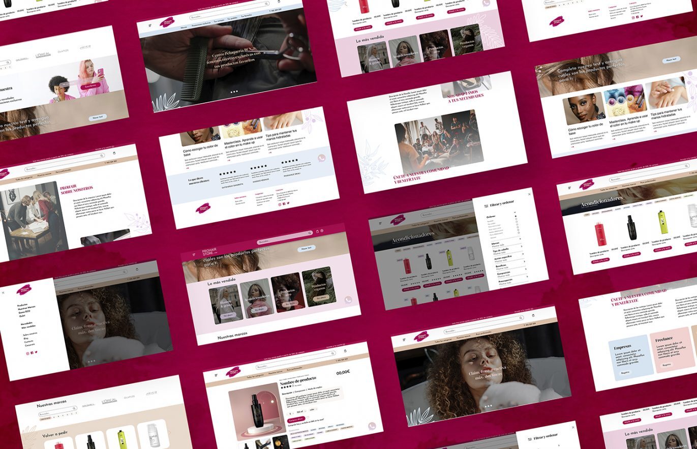 6 paginas web sector cosmetica