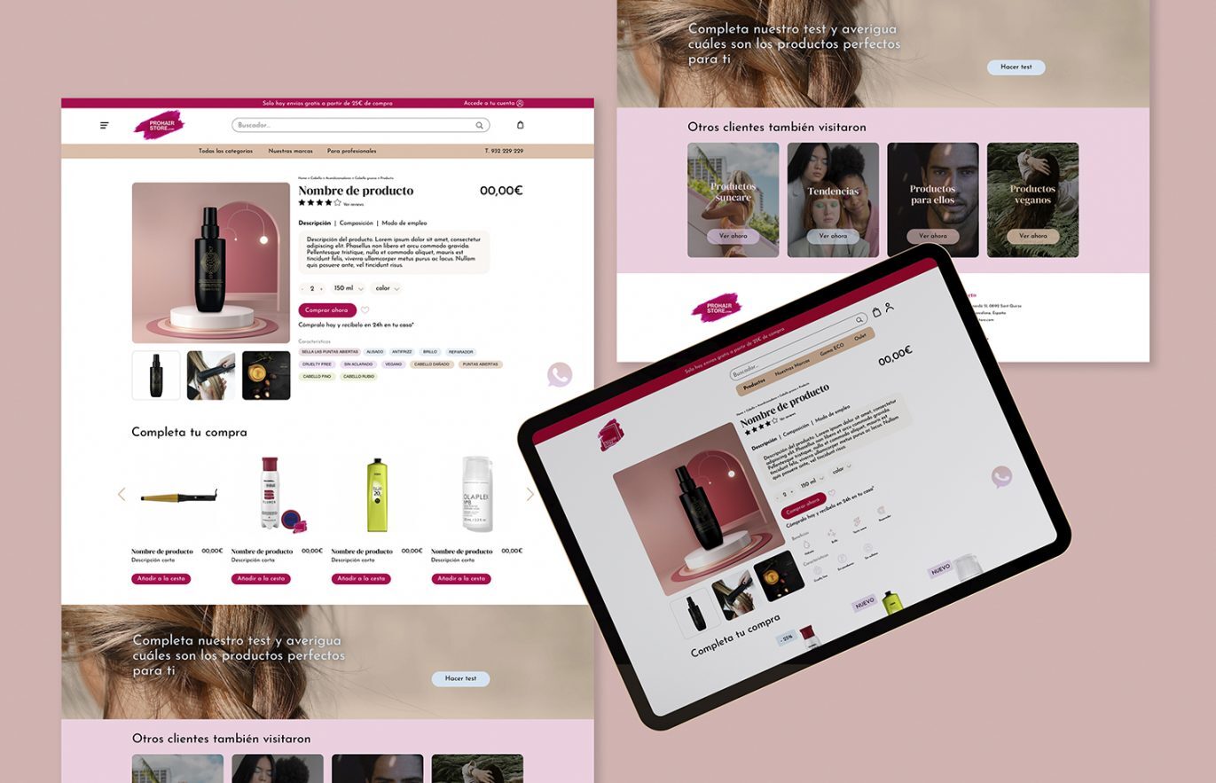 7 pagina producto sector cosmetico