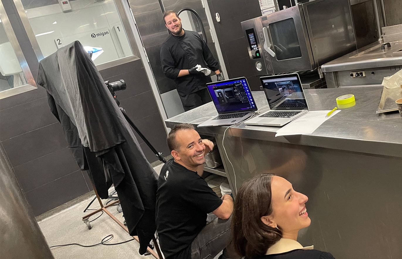 Rodaje video tutorial alimentacion barcelona