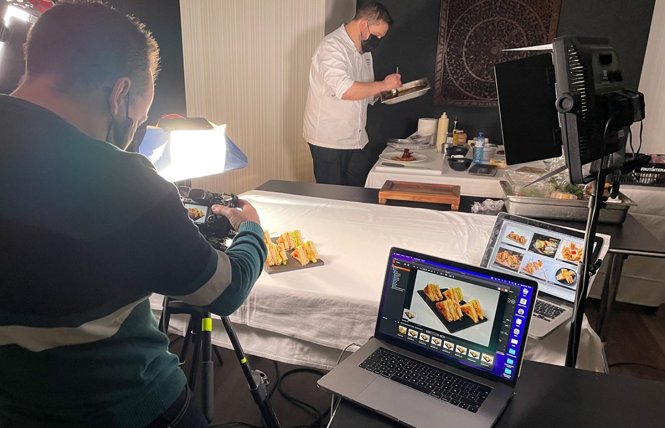 rodaje audiovisual producto alimentario