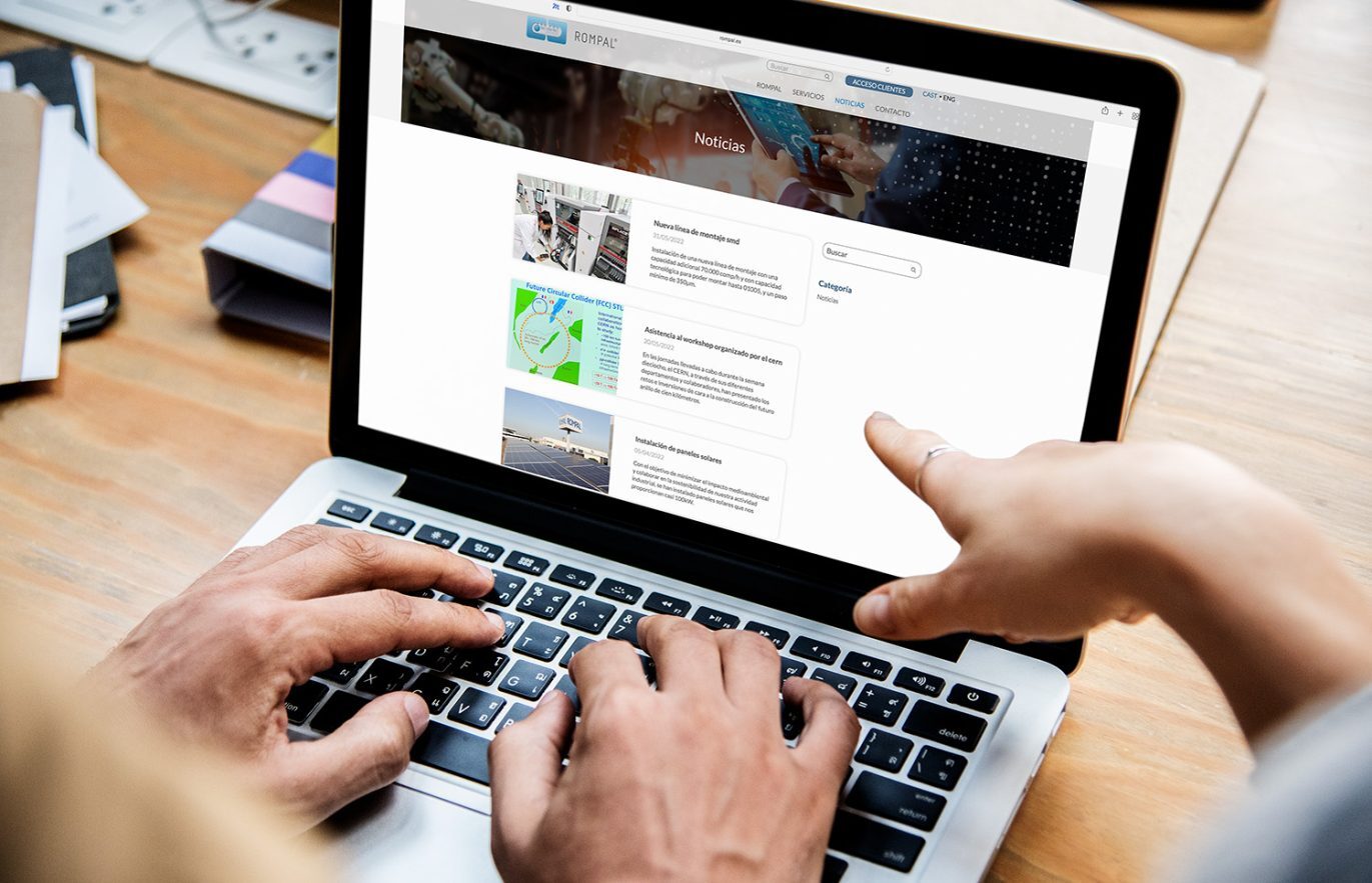 2 creacion web para rompal