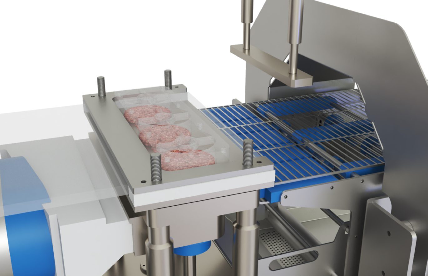 imagen 3d maquina alimentaria