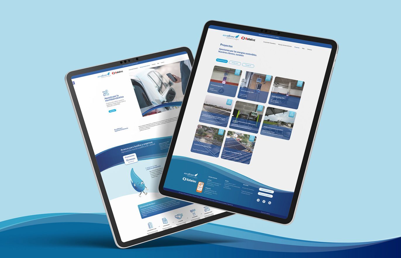 3 creacion de pagina web para sector energia