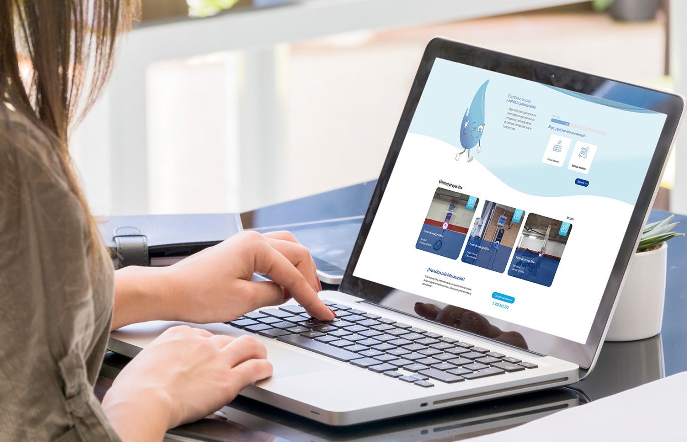 7 pagina web para instalaciones integrales