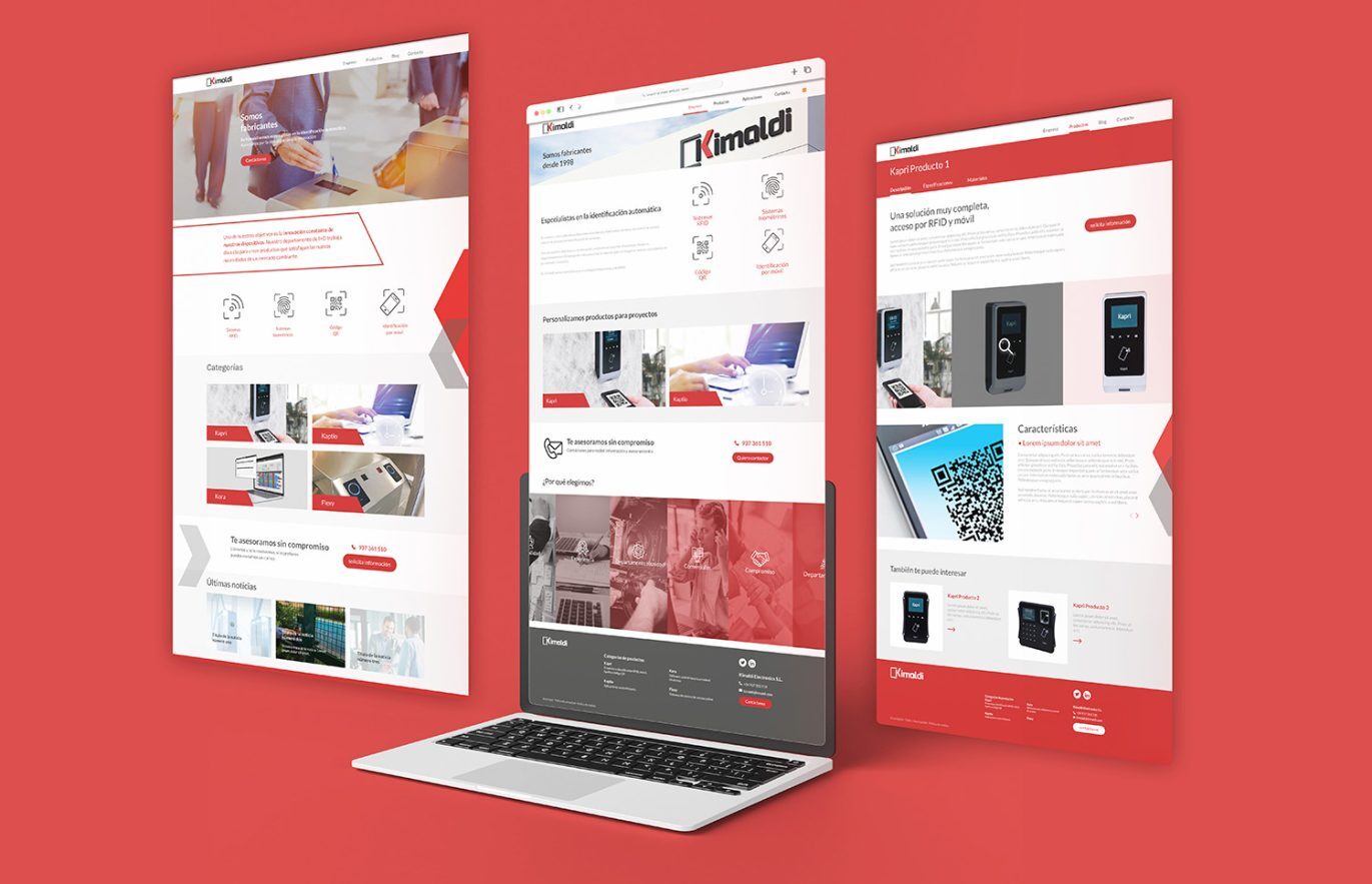 5 creacion website para emresa de servicios