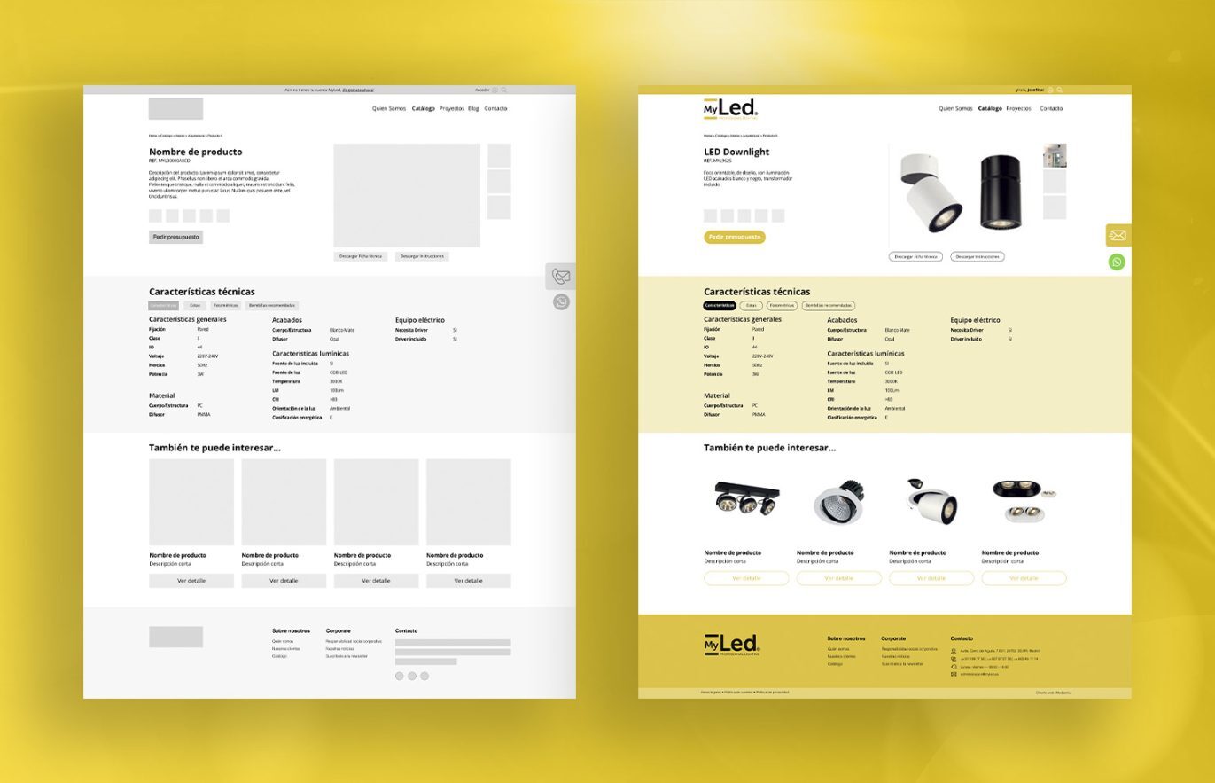 03 website corporativa sector led