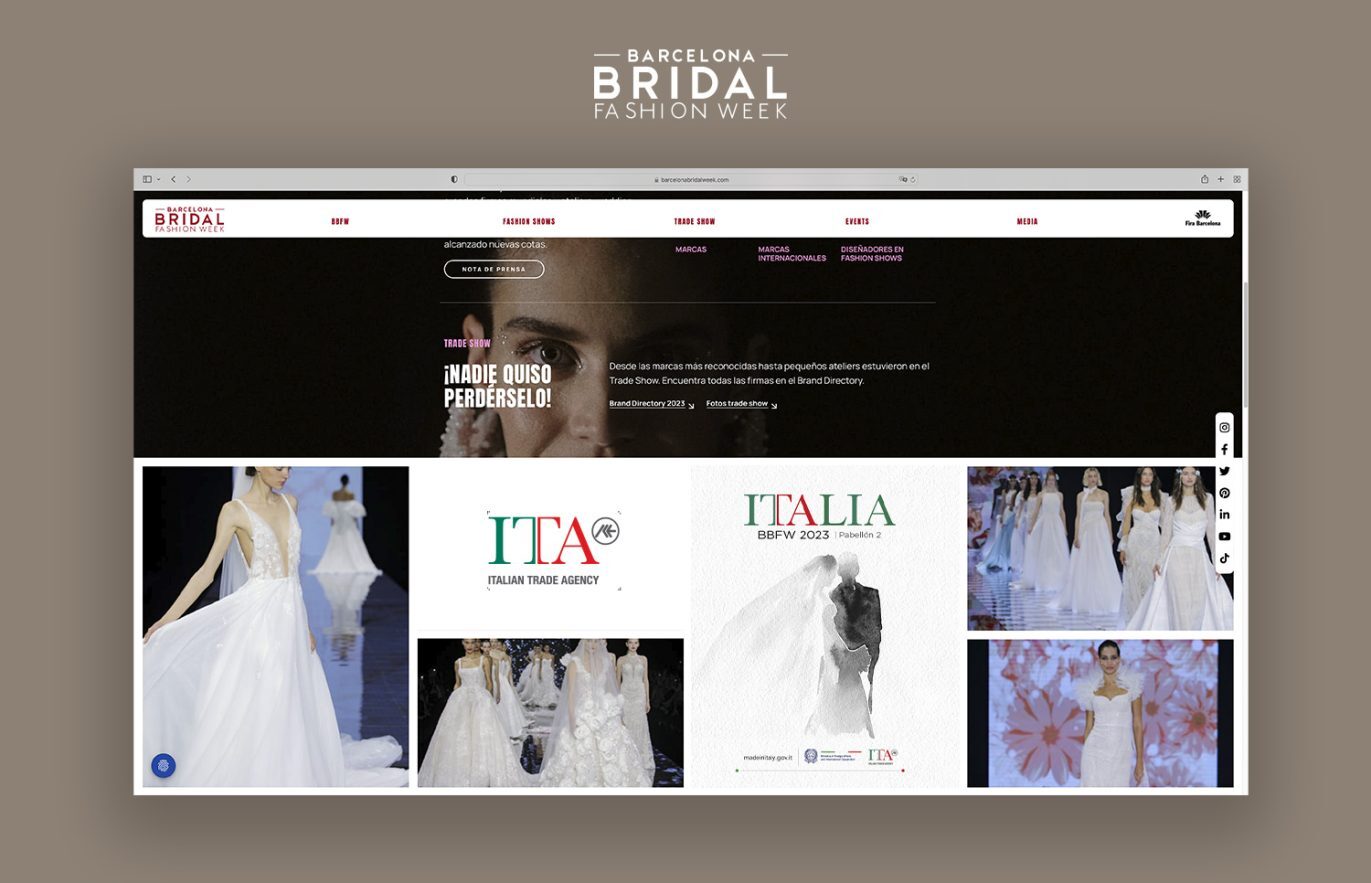 Web banner diseño grafico fashion week
