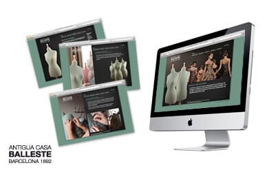 balleste - Dise&ntilde;o web para Antigua Casa Balleste