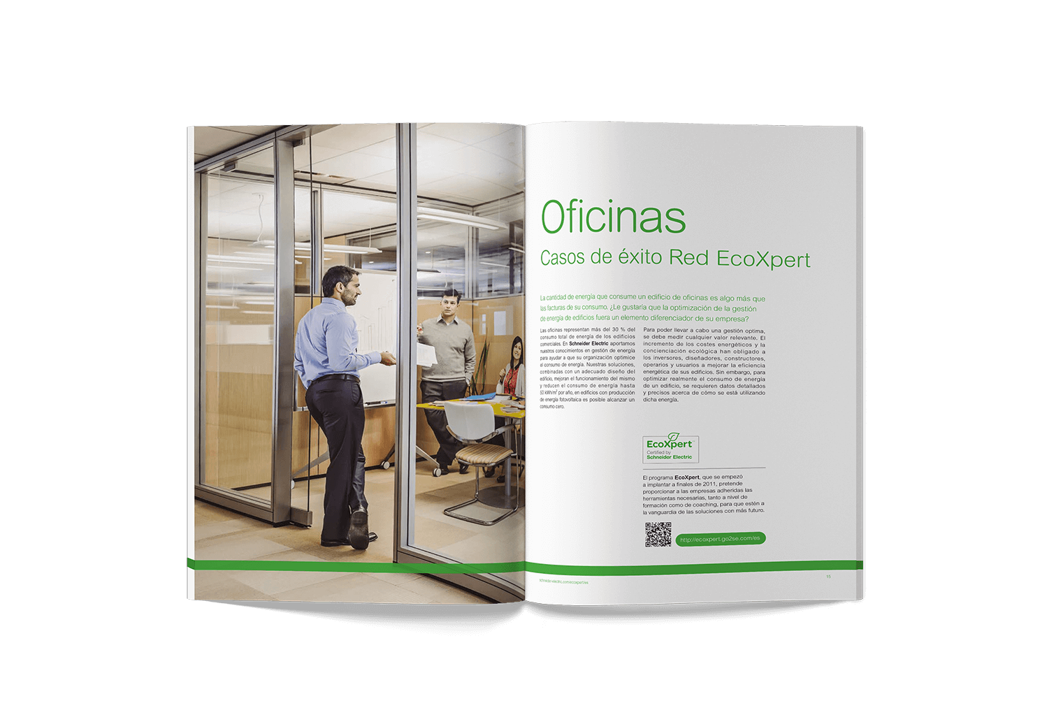 Folleto corporativo barcelona - Comunicaci&oacute;n y estrategia comercial de EcoXpert