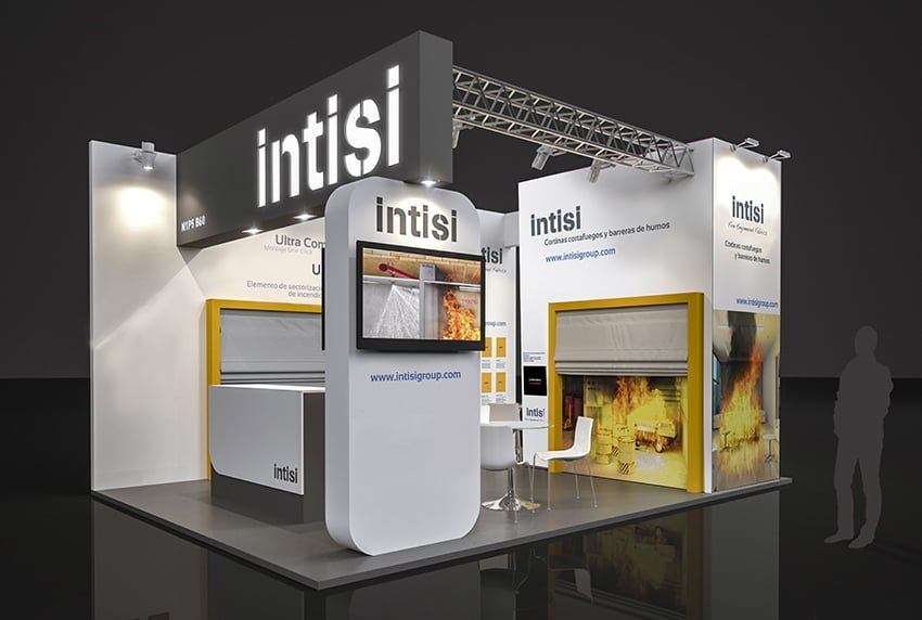stand para evento nacional - INTISI, un proyecto global con soluciones a medida