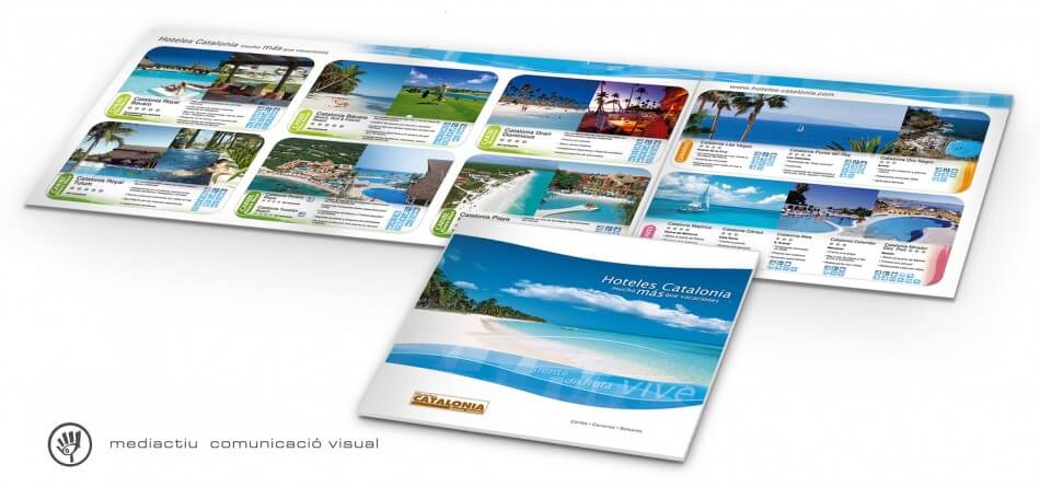 folleto HC 950x445 - MediActiu crea la nueva campaña de verano de Hoteles Catalonia