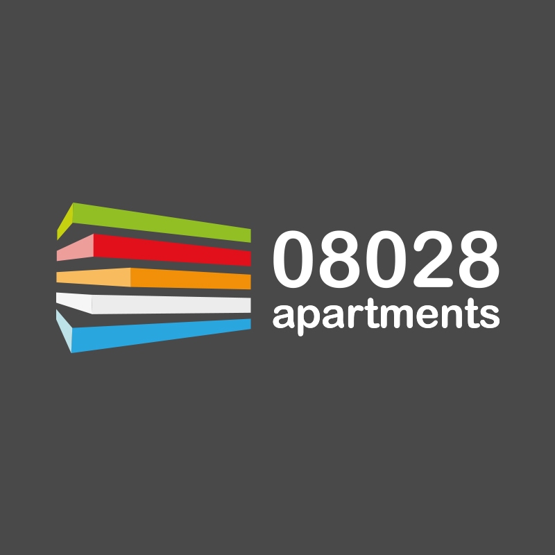 diseno logotipo hotel barcelona - Desarrollo de señaletica para apartahotel