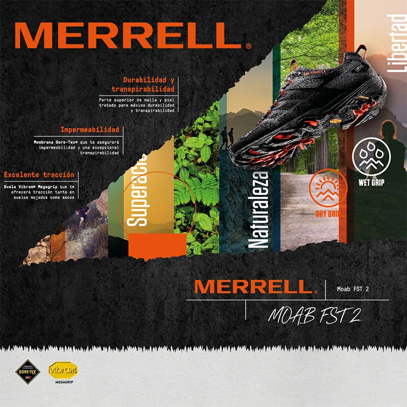 diseno de escaparates para tienda de deporte - Escaparatismo para Merrell
