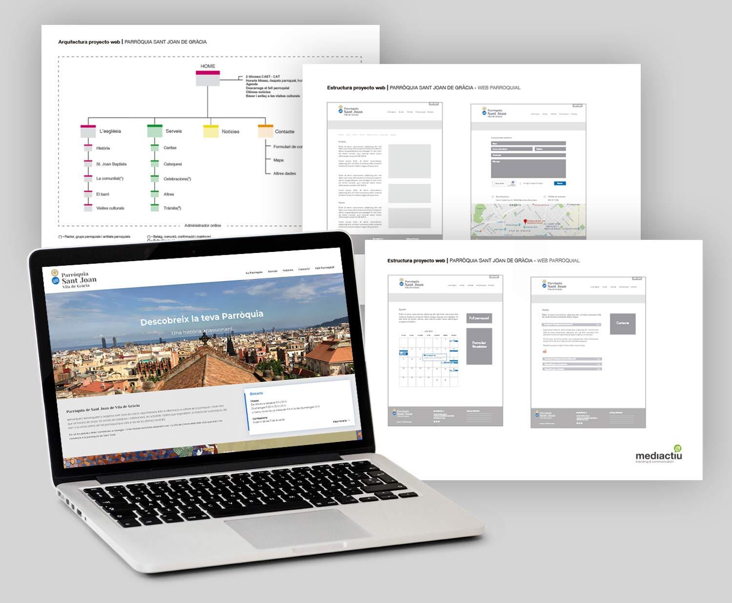 proyectos, diseno-web-2, noticias -  - ¿Quieres crear una web y no sabes cómo empezar? Te damos algunos consejos diseno web parroquia barcelona - ¿Quieres crear una web y no sabes cómo empezar? Te damos algunos consejos