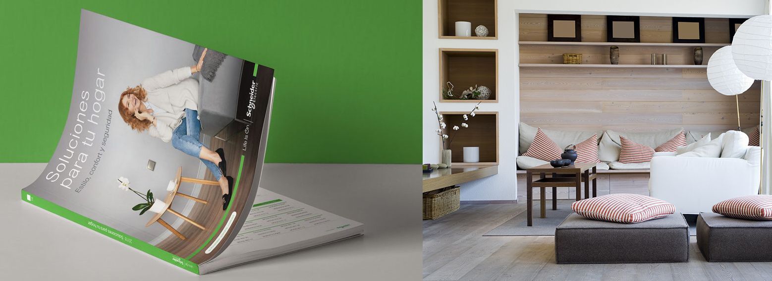 catalogo de productos industriales - Diseño y maquetación de catálogo Schneider Electric