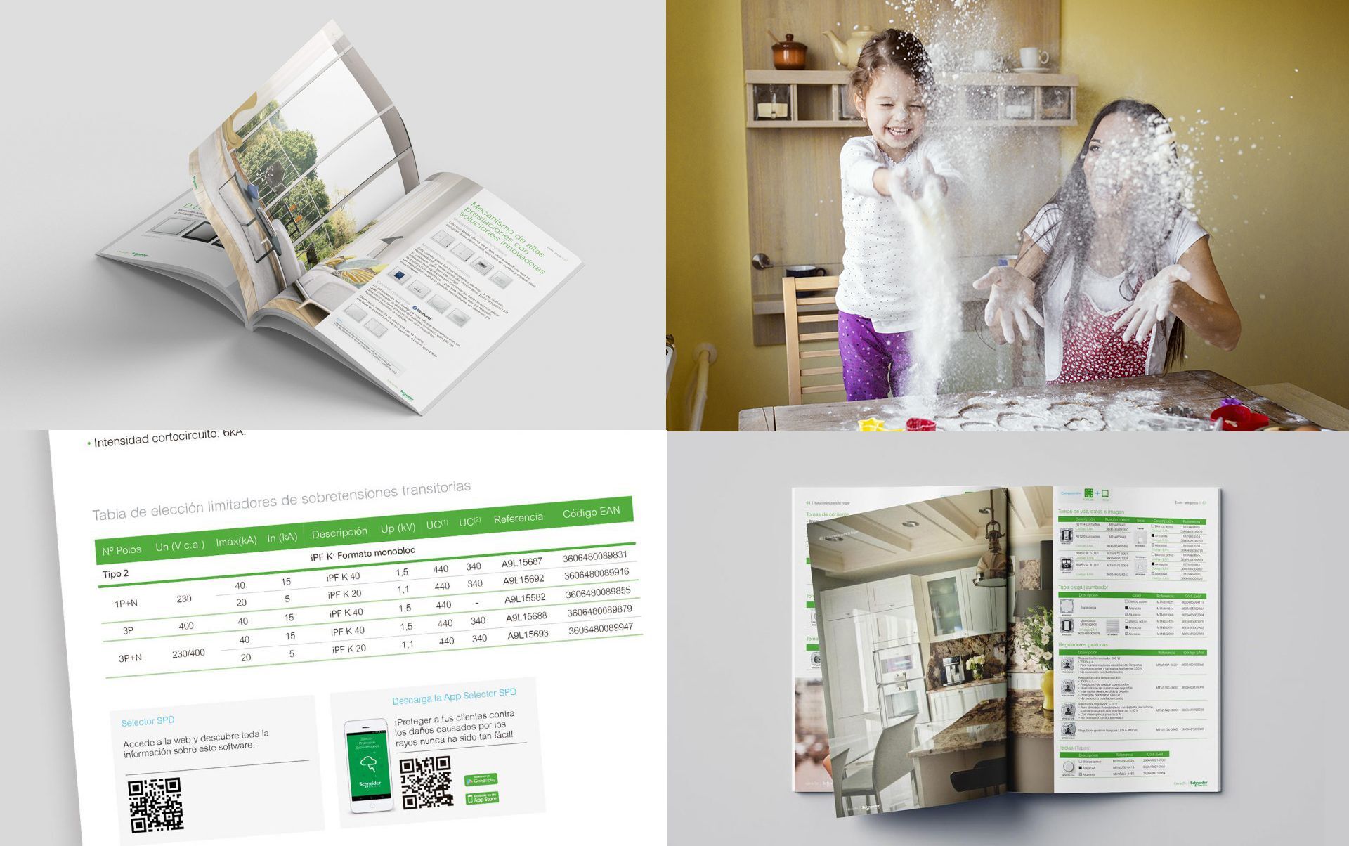 diseno de.catalogo sector industrial - Diseño y maquetación de catálogo Schneider Electric