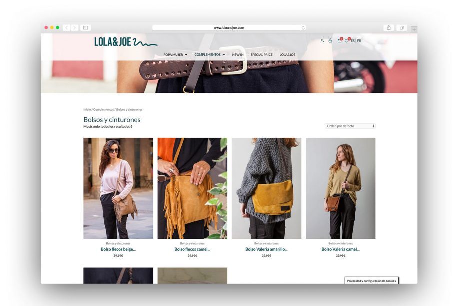 web-para-tienda-online