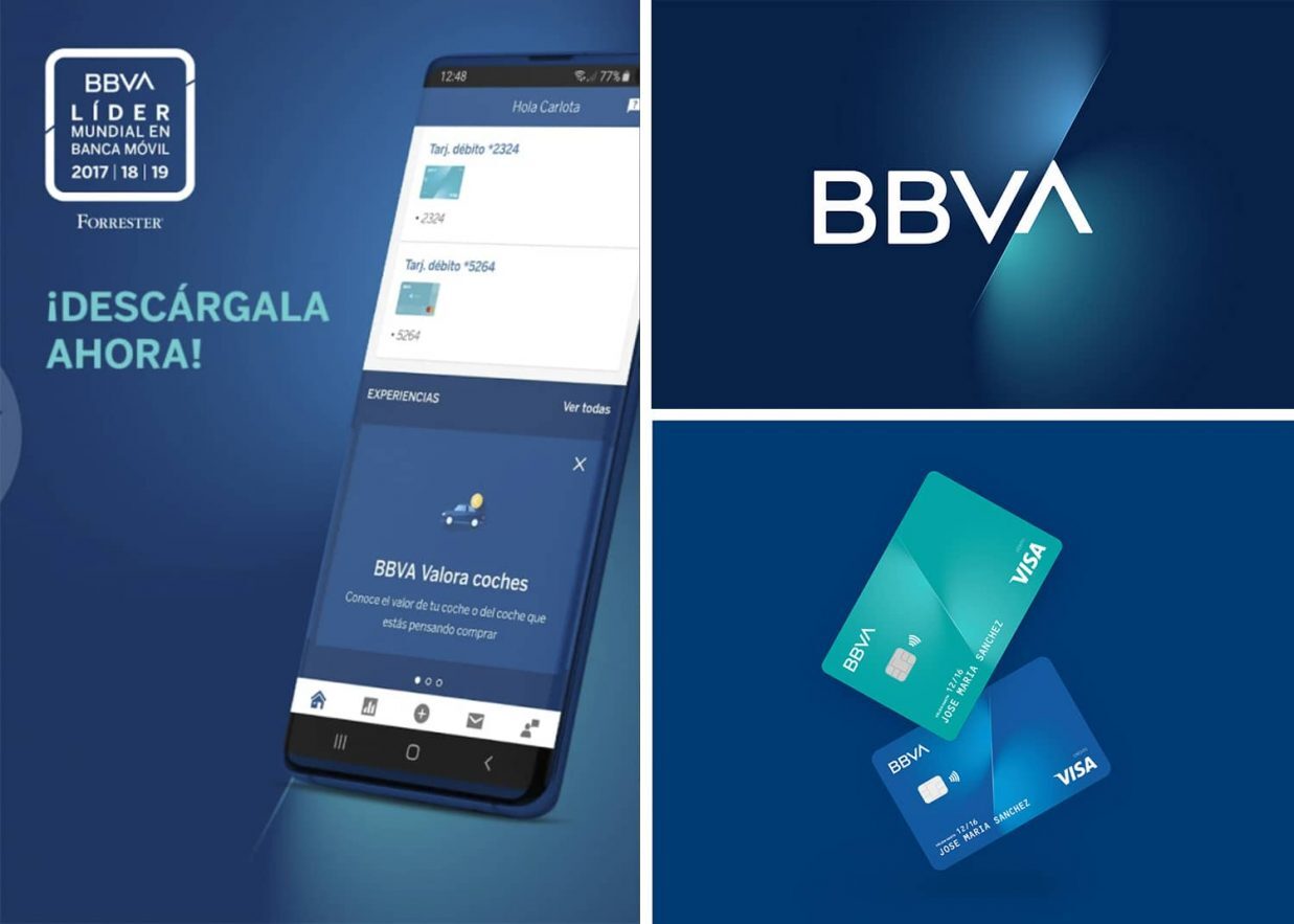 BBVA tendencias en degradados 1237x883 - 10 tendencias en diseño gráfico para un año muy esperado. ¡Bienvenido 2021!