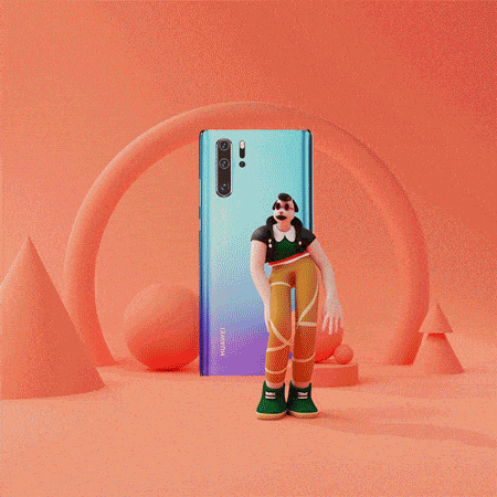 Personajes 3d para huawei - 10 tendencias en diseño gráfico para un año muy esperado. ¡Bienvenido 2021!