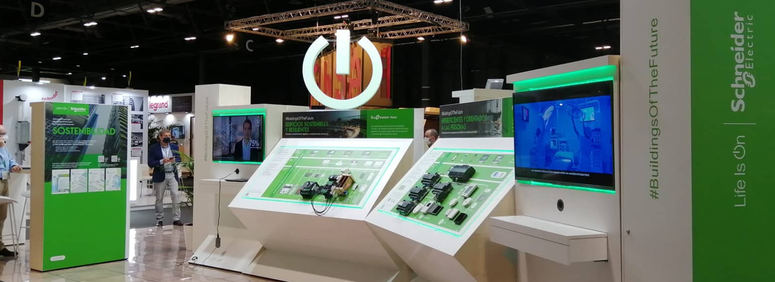 2 Stand para feria en madrid - Diseño de Stand para IFEMA, feria REBUILD