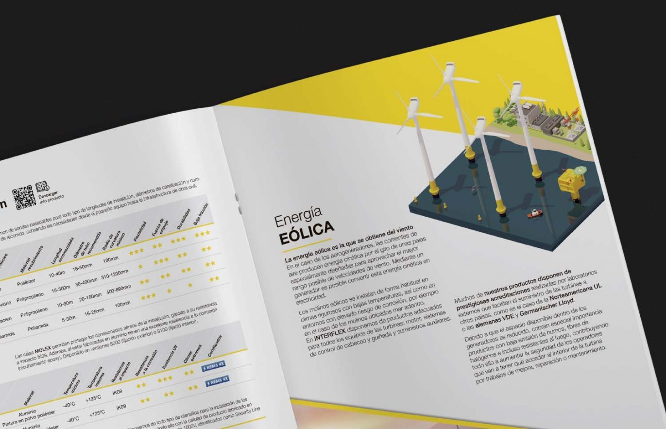 catalogo de producto energia renovables barcelona