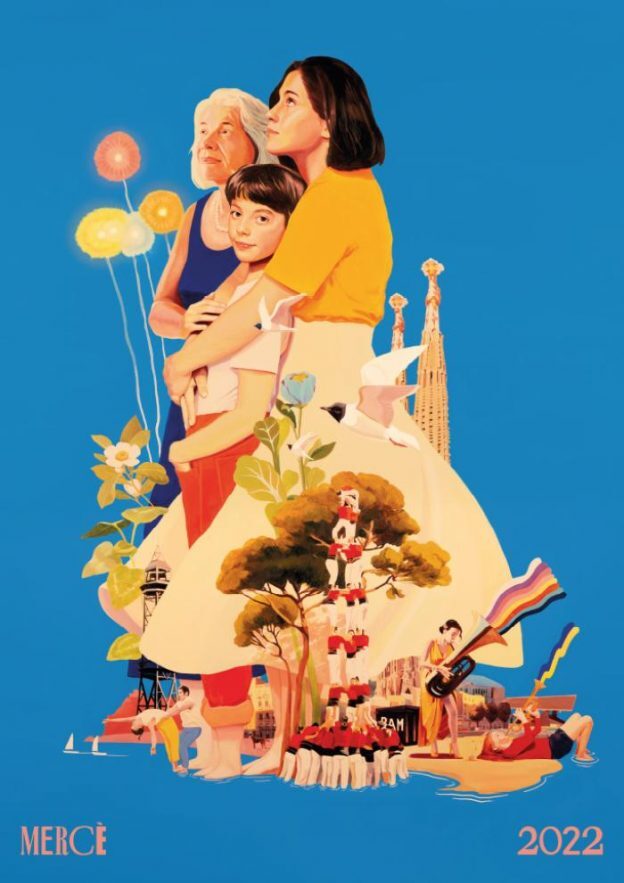 noticias - - ¡Feliz día de la Mercè a todos! Diseño cartel merce Heras 2022 624x883 - ¡Feliz día de la Mercè a todos!