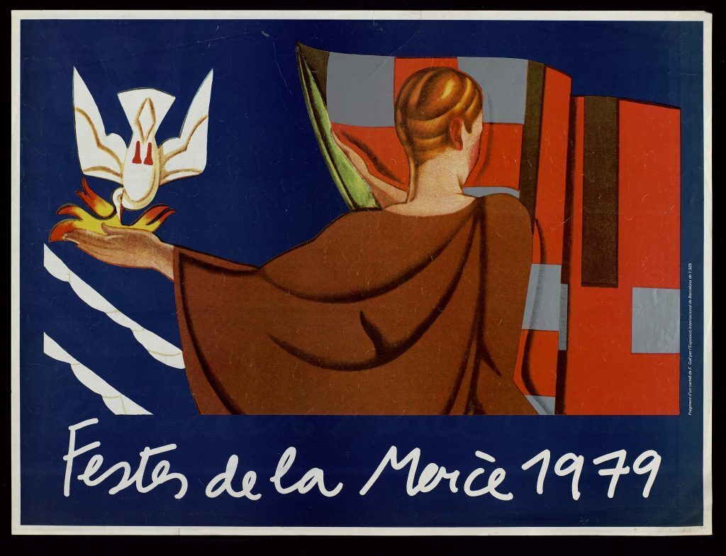 noticias - - ¡Feliz día de la Mercè a todos! diseno cartel merce 1979 - ¡Feliz día de la Mercè a todos!